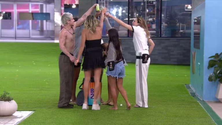 Top 9 do BBB 26 celebra chegada do primeiro cooler da temporada