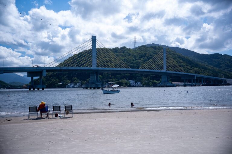 Tecnologia para ciclistas integra obras finais da Ponte de Guaratuba