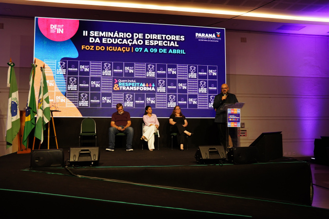 Seminário fortalece educação especial e amplia inclusão nas escolas do Paraná