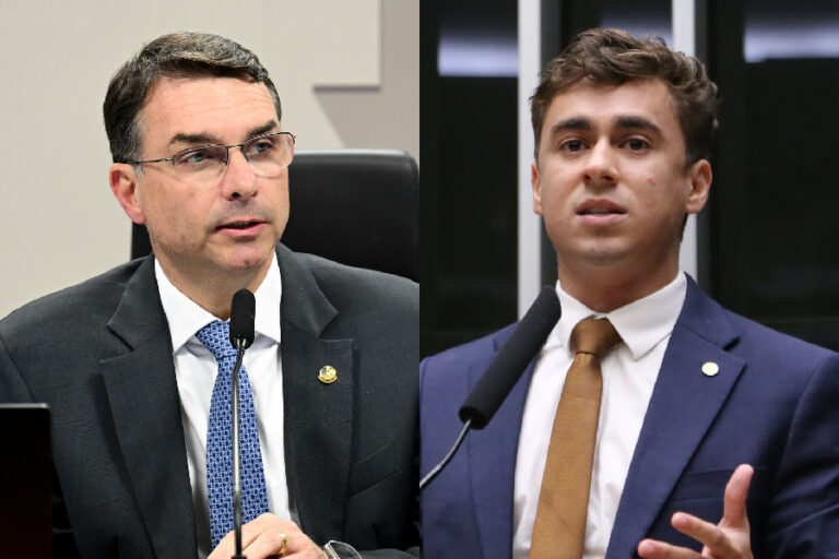 Flávio Bolsonaro reforça união após conflito com Nikolas Ferreira na campanha