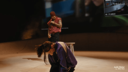 Justin Bieber dedica clássico para Billie Eilish no Coachella 2026