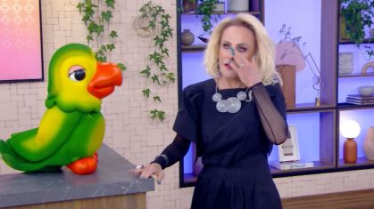 Ana Maria Braga emociona ao comentar morte do pai de Ana Paula Renault