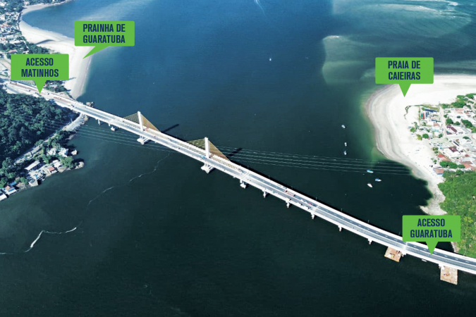 Inauguração da Ponte de Guaratuba mobiliza litoral paranaense com festa e shows