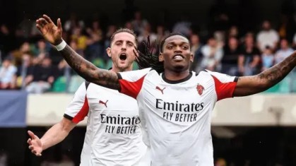 Milan vence Verona e mantém vice-liderança da Serie A