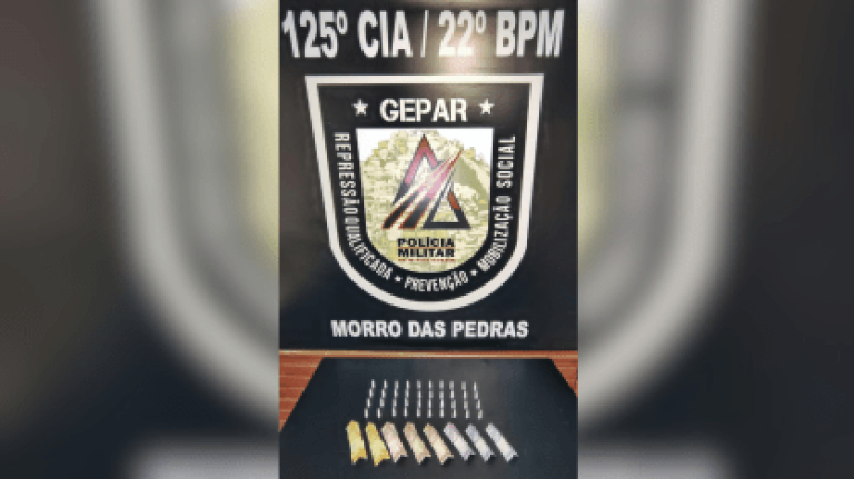 Gerente do tráfico do Comando Vermelho em Belo Horizonte é preso em flagrante