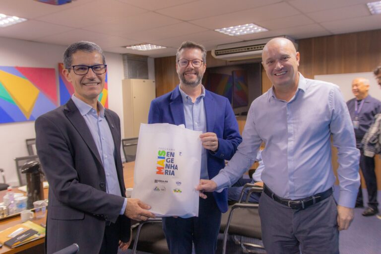 Seti, Crea-PR e UEPG avançam em parcerias estratégicas em Curitiba