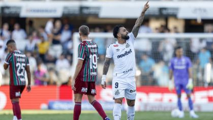 Neymar e lance polêmico no gol de Gabigol em Santos x Fluminense