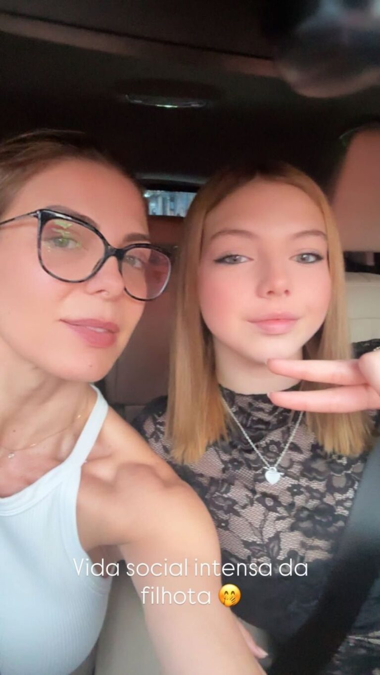 filha de sheila mello destaca semelhança impressionante com a mãe