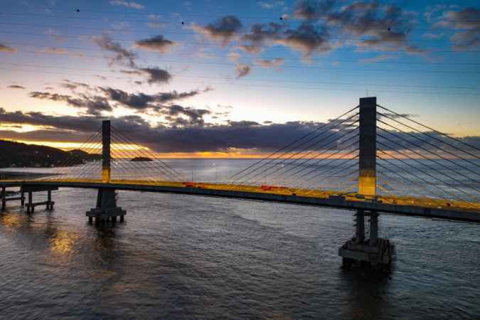 Ponte da vitória marca nova era para Guaratuba no Paraná