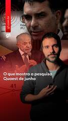 Lula amplia vantagem sobre Flávio Bolsonaro após caso master, aponta Quaest