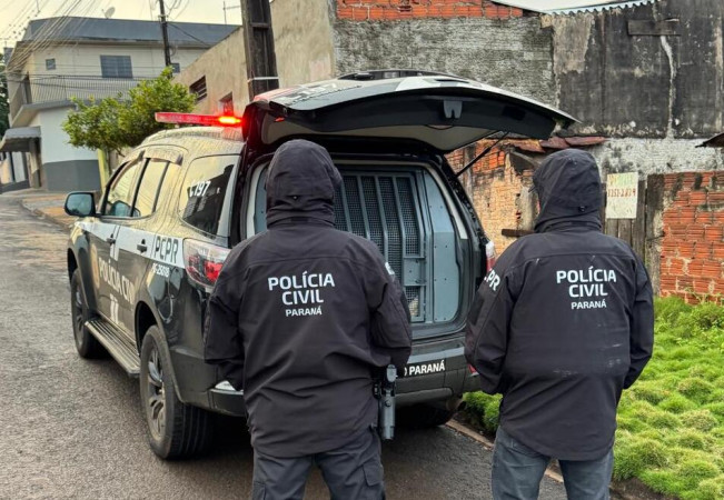 Polícia Civil prende cinco pessoas em operação contra tráfico em Arapongas