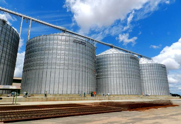 Safra recorde pressiona logística de grãos no Brasil