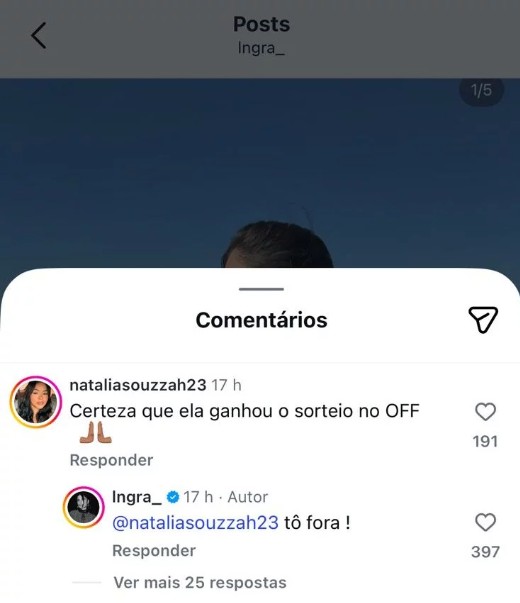 Ingra Soares afasta possibilidade de reconciliação com Zé Vaqueiro após trend nas redes