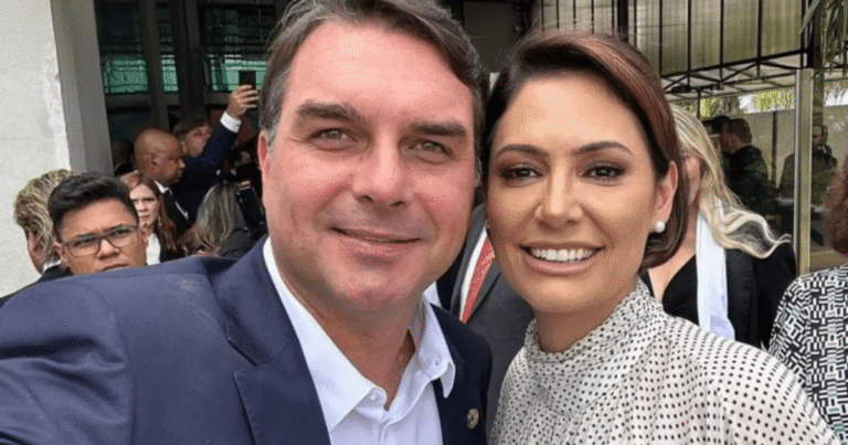 Pré-campanha de Flávio trata crise com Michelle como 'arranhão'