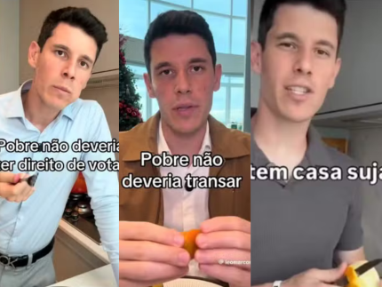 MP-SP processa influenciador por questionar direito ao voto de pobres