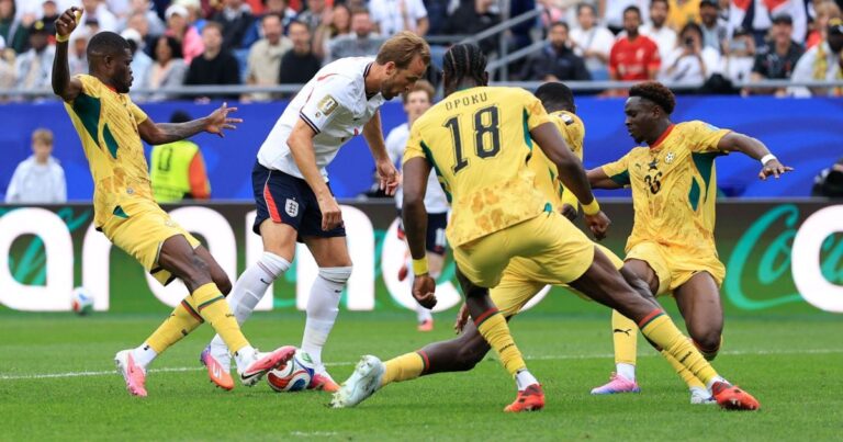 Inglaterra empata sem gols com Gana na Copa do Mundo