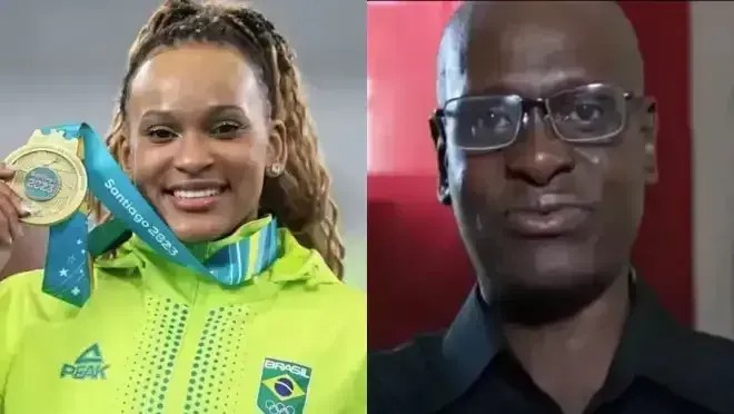 Pai da medalhista olímpica Rebeca Andrade morre aos 56 anos