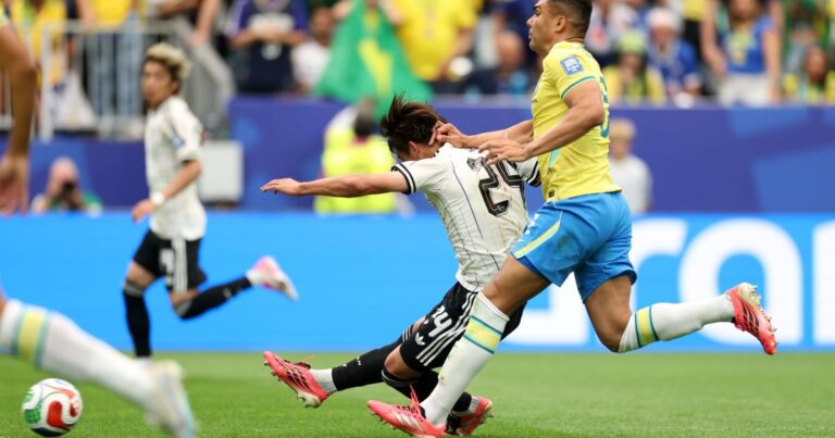 Kaishu Sano abre placar do Japão contra Brasil na Copa