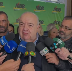 Greca busca apoio de Ratinho Junior em lançamento de pré-candidatura