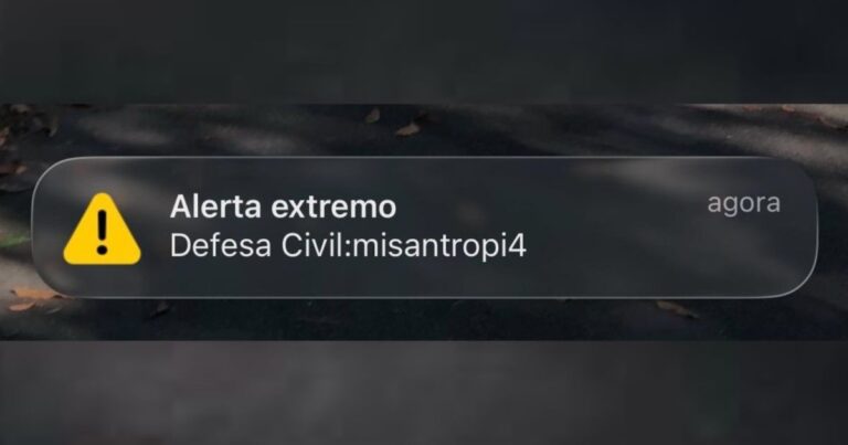 PF analisa representação sobre falso alerta da Defesa Civil