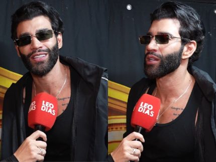 Gusttavo Lima se declara à música em festa junina na Bahia