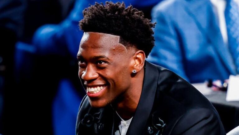Wizards seleciona AJ Dybantsa como primeira escolha do draft da NBA