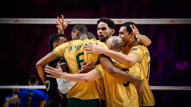 Brasil enfrenta Itália na VNL masculina em Ljubljana