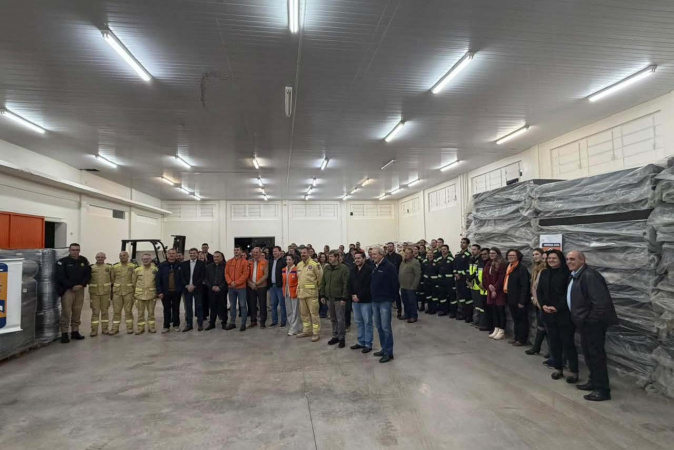 Defesa Civil inaugura primeiro centro logístico descentralizado