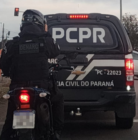 Operação conjunta prende traficantes e apreende drogas em Curitiba