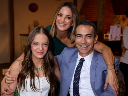 Ticiane Pinheiro relata adaptação de Rafa Justus com César Tralli
