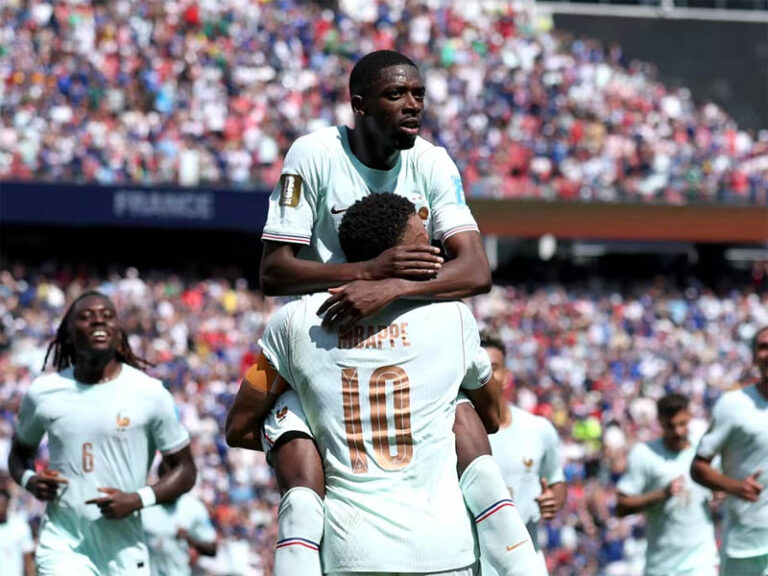 Dembélé orquestra recital e coloca França rumo ao Brasil na Copa