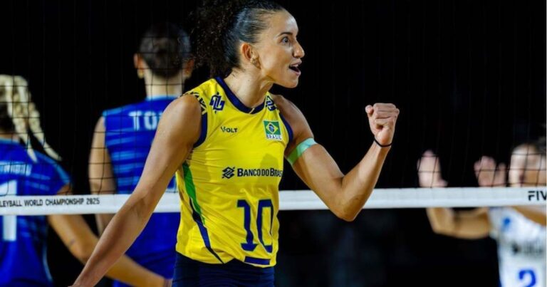 Gabi desfalca seleção brasileira na 3ª semana da VNL