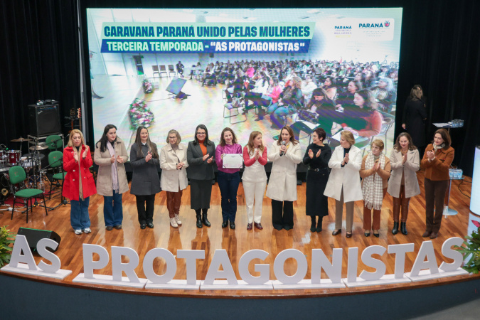 Caravana Paraná Unido pelas Mulheres fortalece políticas públicas em Cascavel