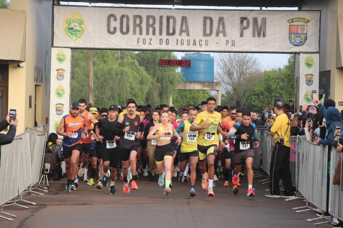Sucesso de público marca 17ª edição da Corrida do 14º BPM em Foz
