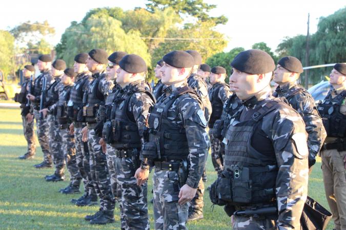 PMPR inaugura Companhia de Choque e expande Operação Omnis no oeste