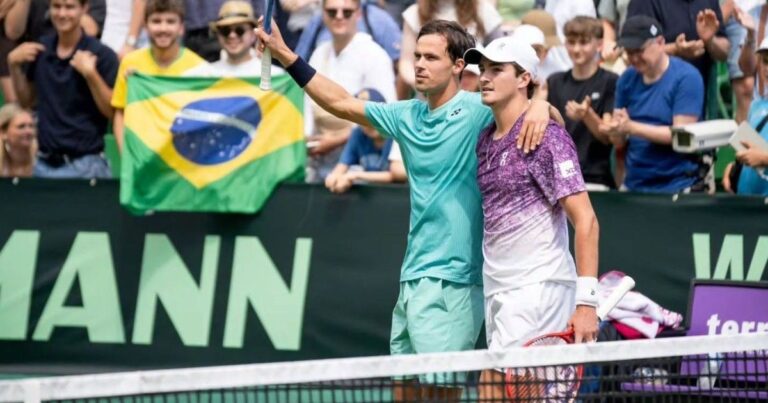 Fonseca e Altmaier conquistam título de duplas em Halle