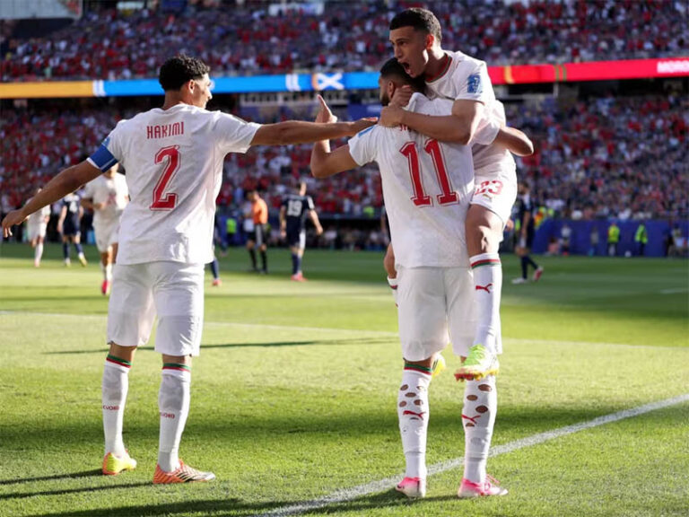 Marrocos derrota Escócia e mantém favoritismo na chave do Brasil