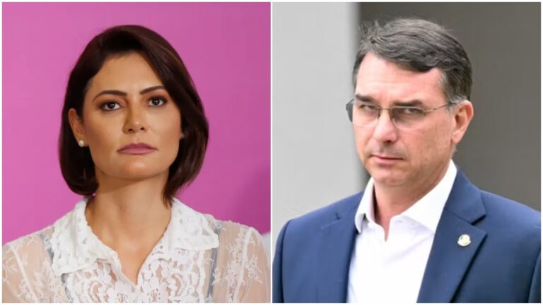 Crise entre Michelle e filhos de Bolsonaro marca racha na família