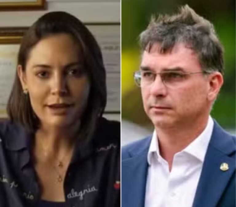Crise na família Bolsonaro: Michelle questiona conduta de Flávio