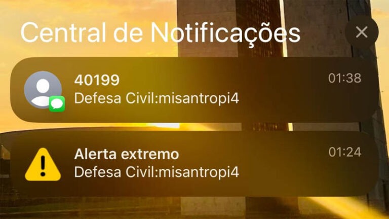 PF investiga invasão ao sistema de alertas da Defesa Civil