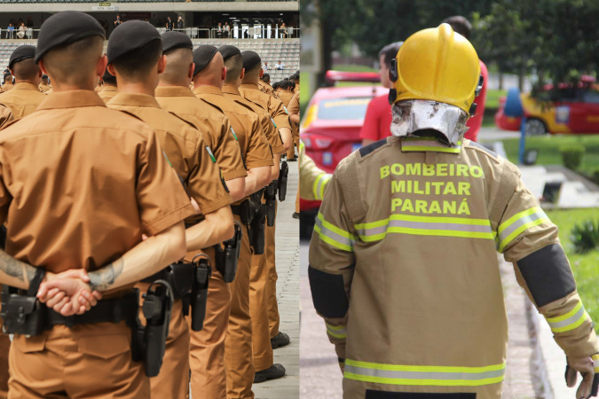 Paraná cria quatro novos batalhões de PM e Corpo de Bombeiros