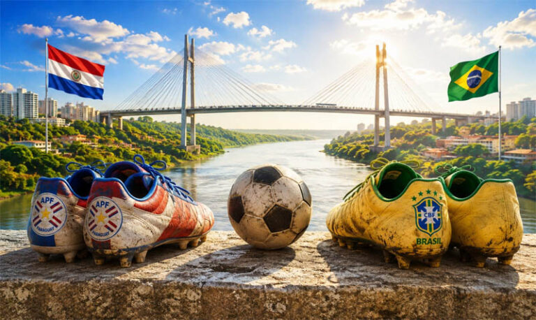 As duas pátrias de quem joga na fronteira