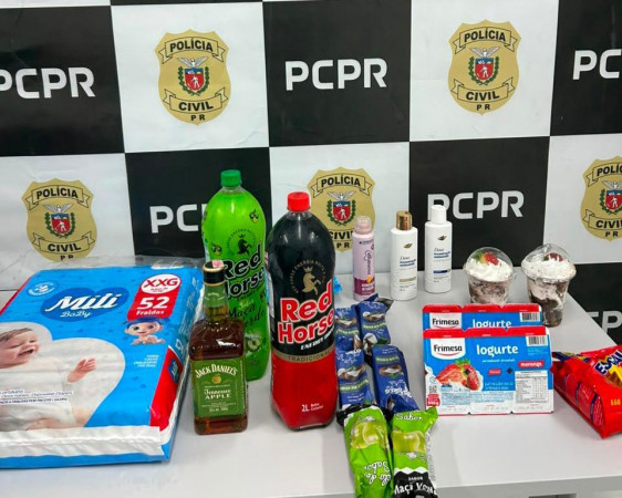 PCPR prende mulher por estelionato contra supermercado em Colombo
