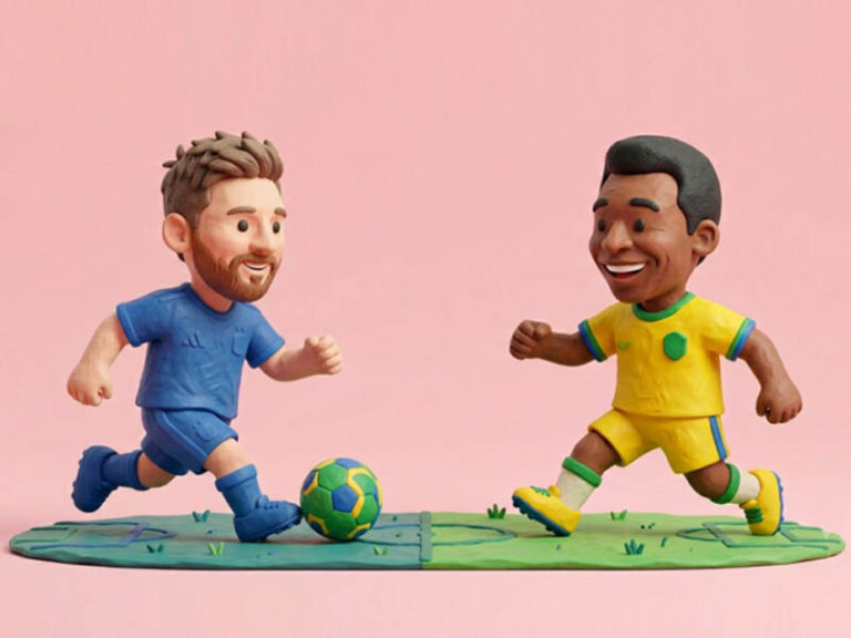 Pelé ou Messi: o debate eterno sobre o melhor
