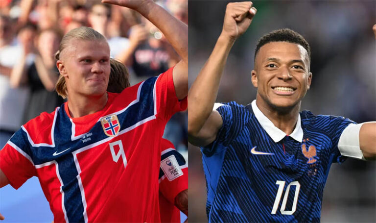 Haaland e Mbappé fazem primeiro duelo na Copa 2026