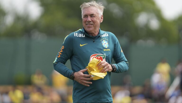 Ancelotti promove cinco alterações na Seleção para enfrentar Haiti