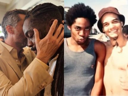 Lázaro Ramos homenageia Wagner Moura nos seus 50 anos