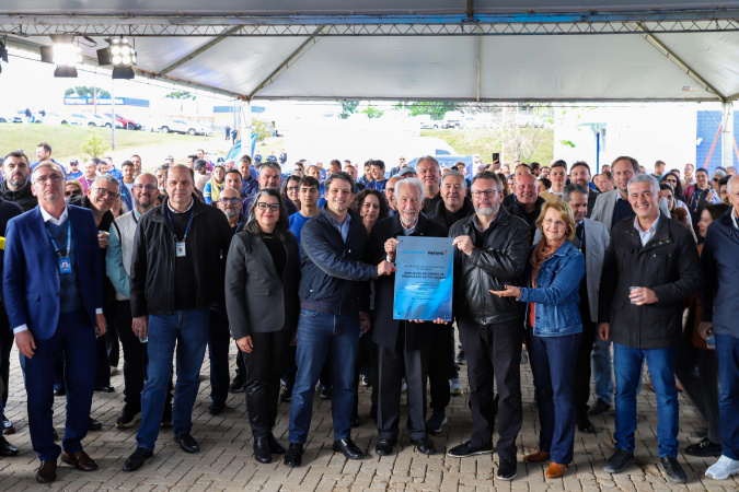 Sanepar inaugura reservatório de alta tecnologia em Curitiba