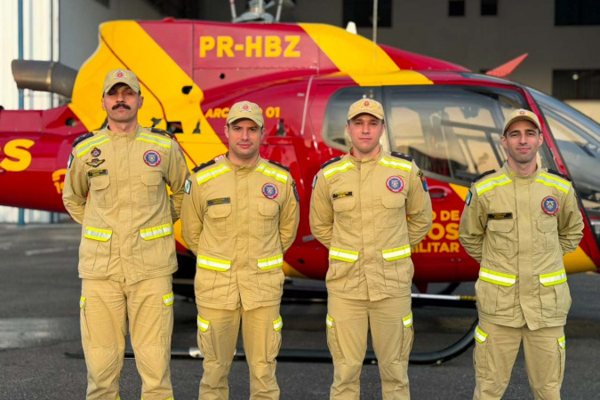 Paraná forma novos pilotos para reforçar resgate aéreo