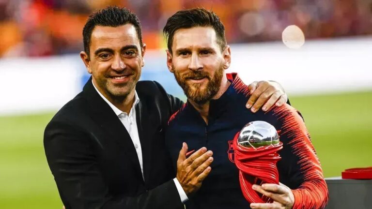 Xavi compara Messi ao Michael Jordan do futebol